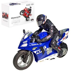 SpedUpX Moto télécommandée Stunt HC-208 1/6 Moto électrique à Deux Roues et Double Moteur 2,4 GHz à équilibrage Automatique avec Gyroscope 6 Axes pour Adulte(Bleu) - Publicité SpedUpX Moto télécommandée Stunt HC-208 1/6 Moto électrique à Deux Roues et Double Moteur 2,4 GHz à équilibrage Automatique avec Gyroscope 6 Axes pour Adulte(Bleu) - Publicité