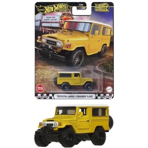 Hot Wheels TOYOTA LAND CRUISER FJ43 1977 YELLOW - Publicité Hot Wheels TOYOTA LAND CRUISER FJ43 1977 YELLOW - Publicité