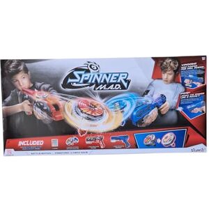 SilverLit Spinner MAD Battle Pack 2 Joueurs avec 2 Lanceurs et 2 Toupies LED Qui s'allument, Jouet pour Enfant, Dès 5 - Publicité SilverLit Spinner MAD Battle Pack 2 Joueurs avec 2 Lanceurs et 2 Toupies LED Qui s'allument, Jouet pour Enfant, Dès 5 - Publicité