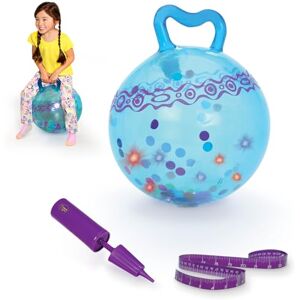 B. toys Hop n' Glow Bleu Boule de Trémie Bleue Boule Gonflable Lumineuse Ballon Sauteur pour Enfants Jouet d'intérieur Actif 3 Ans et + - Publicité B. toys Hop n' Glow Bleu Boule de Trémie Bleue Boule Gonflable Lumineuse Ballon Sauteur pour Enfants Jouet d'intérieur Actif 3 Ans et + - Publicité
