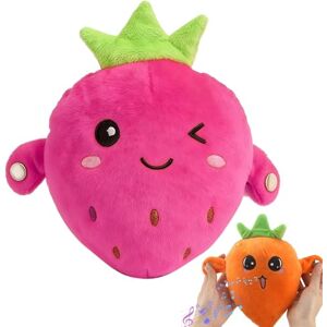 Interactive Music Plush Toy Set, Fruit Musical Sensory Toy, Electric Touch-Sensitive Banana & Fruit Plush with Sound Features, Fun & Playfu, Parent-Child Play Fun (Strawberry) - Publicité Interactive Music Plush Toy Set, Fruit Musical Sensory Toy, Electric Touch-Sensitive Banana & Fruit Plush with Sound Features, Fun & Playfu, Parent-Child Play Fun (Strawberry) - Publicité
