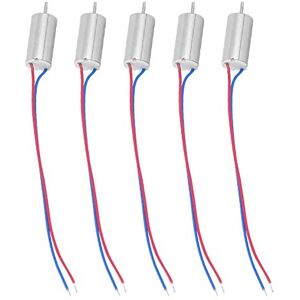 ViaGasaFamido Moteur Micro sans Noyau 3.7V, 6x12mm, 21800 tr/min, 5 Pièces, pour Modèle d'Avion/Jouet/Quadrirotor - Publicité ViaGasaFamido Moteur Micro sans Noyau 3.7V, 6x12mm, 21800 tr/min, 5 Pièces, pour Modèle d'Avion/Jouet/Quadrirotor - Publicité