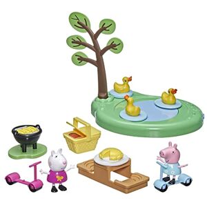 Peppa Pig Peppa's Adventures Peppa's Picnic Playset, Preschool Toy with 2 Figures and 8 Accessories, for Ages 3 and Up - Publicité Peppa Pig Peppa's Adventures Peppa's Picnic Playset, Preschool Toy with 2 Figures and 8 Accessories, for Ages 3 and Up - Publicité