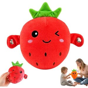 Knubbuf Interactive Music Plush Toy, Banana Plush Musical Sensory Toy with Sounds, Touch-Sensitive Fruit Stuffed Animal for Parent-Child Play, Fun Sound-Activated Rhythm Piano Doll (Strawberry) - Publicité Knubbuf Interactive Music Plush Toy, Banana Plush Musical Sensory Toy with Sounds, Touch-Sensitive Fruit Stuffed Animal for Parent-Child Play, Fun Sound-Activated Rhythm Piano Doll (Strawberry) - Publicité