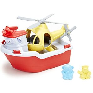 Green Toys Rescue Boat with Helicopter - Publicité