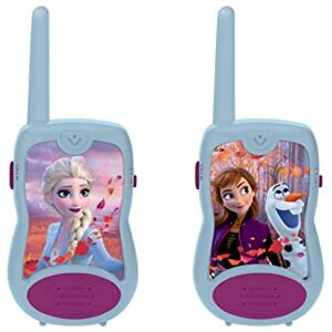 Lexibook , La Reine des Neiges, Talkies-Walkies 200m, Jeu de Communication pour Enfant, Clip Ceinture, 2 canaux de Communication, à Piles, Bleu, TW12FZ - Publicité Lexibook , La Reine des Neiges, Talkies-Walkies 200m, Jeu de Communication pour Enfant, Clip Ceinture, 2 canaux de Communication, à Piles, Bleu, TW12FZ - Publicité