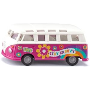 SIKU 2364, VW T1 Bus Samba, Voiture-Jouet, 1:50, Voiture-Jouet pour Enfants, Métal/Plastique, Rouge/Blanc, Portes ouvrables, Attelage de remorque, Roues fidèles à l'original - Publicité SIKU 2364, VW T1 Bus Samba, Voiture-Jouet, 1:50, Voiture-Jouet pour Enfants, Métal/Plastique, Rouge/Blanc, Portes ouvrables, Attelage de remorque, Roues fidèles à l'original - Publicité