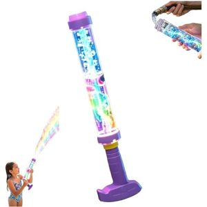 HYPYXUS Blaster à Eau LED Arc-en-Ciel Lumineux – Un Plaisir d'été Qui éclate comme par Magie, Pistolet pulvérisateur d'eau à Tirer avec lumières, Jouet créatif pour Les fêtes à la Piscine et (1 PC) - Publicité HYPYXUS Blaster à Eau LED Arc-en-Ciel Lumineux – Un Plaisir d'été Qui éclate comme par Magie, Pistolet pulvérisateur d'eau à Tirer avec lumières, Jouet créatif pour Les fêtes à la Piscine et (1 PC) - Publicité
