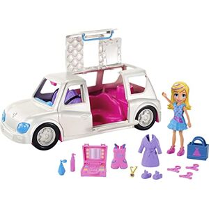 Polly Pocket Limousine Playset Valise avec Poupée et Accessoires, Jouet pour Filles 4+ Ans, GDM19 - Publicité Polly Pocket Limousine Playset Valise avec Poupée et Accessoires, Jouet pour Filles 4+ Ans, GDM19 - Publicité