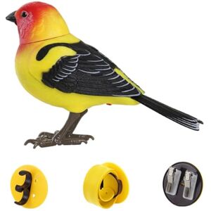 Faticenic Oiseau Robot, Jouet d'oiseau Chantant et gazouillant électrique, activé par Le Mouvement et Le Son, Simulation à Piles, Jouets interactifs Mignons pour Enfants, Jaune, Ornements de Jardin - Publicité Faticenic Oiseau Robot, Jouet d'oiseau Chantant et gazouillant électrique, activé par Le Mouvement et Le Son, Simulation à Piles, Jouets interactifs Mignons pour Enfants, Jaune, Ornements de Jardin - Publicité