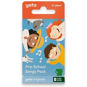 YOTO Pre-School Songs Pack Premiers Mots en Anglais, Album Audio à écouter sur conteuse et boîte à Histoires pour Enfant Player Mini, Musique Enfants 1+ Ans - Publicité YOTO Pre-School Songs Pack Premiers Mots en Anglais, Album Audio à écouter sur conteuse et boîte à Histoires pour Enfant Player Mini, Musique Enfants 1+ Ans - Publicité