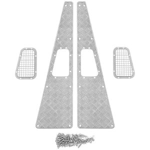 KLAPR Grille d'admission antidérapante TRX4 en métal pour TRX-4 TRX4 Defender 1/10 RC Crawler Pièces de mise à niveau Accessoires (couleur : argent) - Publicité KLAPR Grille d'admission antidérapante TRX4 en métal pour TRX-4 TRX4 Defender 1/10 RC Crawler Pièces de mise à niveau Accessoires (couleur : argent) - Publicité