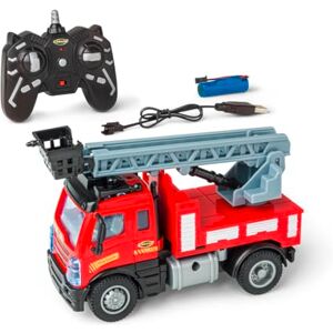 Carson 1:50 Nano City Fire Brigade 2.4GHz – Voiture télécommandée, véhicule RC, autonomie 40 Minutes, Jouet pour Enfants, véhicule de Chantier, Voiture radiocommandée, Rouge - Publicité Carson 1:50 Nano City Fire Brigade 2.4GHz – Voiture télécommandée, véhicule RC, autonomie 40 Minutes, Jouet pour Enfants, véhicule de Chantier, Voiture radiocommandée, Rouge - Publicité