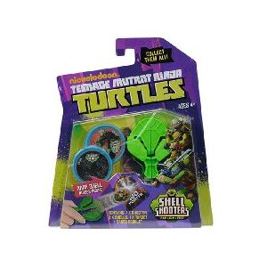 Smoby 109213157 Jeu de Tir Tortues Ninja Blister Shell Shooters - Publicité