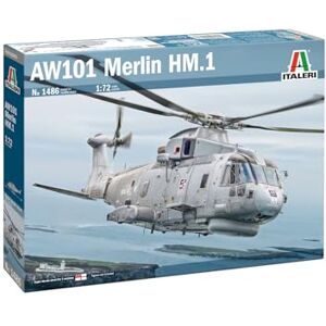 Italeri Maquette Hélicoptère Aw101 Merlin Hm.1 1486 1:72 Maquette Char Promo - Publicité Italeri Maquette Hélicoptère Aw101 Merlin Hm.1 1486 1:72 Maquette Char Promo - Publicité