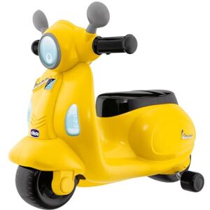 Chicco Vespa pour Enfants, Moto Jouet à chevaucher avec Panneau électronique, lumières et Sons, Roues de Soutien Amovibles, Max 25 Kg Jeux pour Enfants de 1 à 3 Ans, Jaune - Publicité Chicco Vespa pour Enfants, Moto Jouet à chevaucher avec Panneau électronique, lumières et Sons, Roues de Soutien Amovibles, Max 25 Kg Jeux pour Enfants de 1 à 3 Ans, Jaune - Publicité