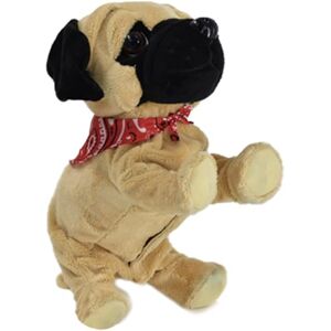 WEofferwhatYOUwant Chien Robot Interactif Pug Daddy Peluche Électronique Réaliste Bébé Jouet Chien Réagit Voix Toucher Applaudissements Sons Aboie 8 Tours Éducatif 18 Mois+ - Publicité WEofferwhatYOUwant Chien Robot Interactif Pug Daddy Peluche Électronique Réaliste Bébé Jouet Chien Réagit Voix Toucher Applaudissements Sons Aboie 8 Tours Éducatif 18 Mois+ - Publicité