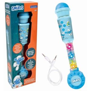Lexibook , Les Schtroumpfs, Microphone Lumineux pour Enfant, Jeu Musical, Haut-Parleur intégré, Effets Lumineux, Prise Aux-in, Bleu, MIC90SF - Publicité Lexibook , Les Schtroumpfs, Microphone Lumineux pour Enfant, Jeu Musical, Haut-Parleur intégré, Effets Lumineux, Prise Aux-in, Bleu, MIC90SF - Publicité