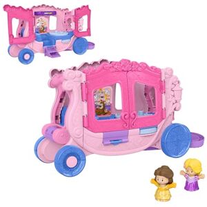 Fisher Price Little People Carrosse Musical à Pousser Princesses Disney avec Figurines pour Le Jeu d’Imitation, pour Enfants à partir de 18 Mois, JCW72 - Publicité Fisher Price Little People Carrosse Musical à Pousser Princesses Disney avec Figurines pour Le Jeu d’Imitation, pour Enfants à partir de 18 Mois, JCW72 - Publicité
