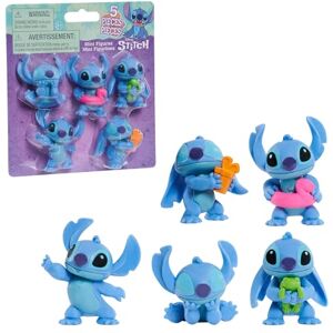 Disney Just Play Coffre de 5 Figurines Stitch de , Figurines à Collectionner de 5,7 cm de Haut, Figurines Bleues, Extra-terrestre, Jouets pour Enfants de 3 Ans et Plus - Publicité Disney Just Play Coffre de 5 Figurines Stitch de , Figurines à Collectionner de 5,7 cm de Haut, Figurines Bleues, Extra-terrestre, Jouets pour Enfants de 3 Ans et Plus - Publicité