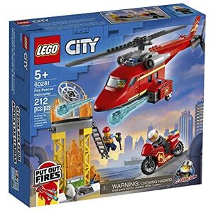 Lego City Fire Rescue Helicopter 60281 Building Kit; Firefighter Toy and Fun Playset for Kids, New 2021 (212 Pieces) - Publicité Lego City Fire Rescue Helicopter 60281 Building Kit; Firefighter Toy and Fun Playset for Kids, New 2021 (212 Pieces) - Publicité
