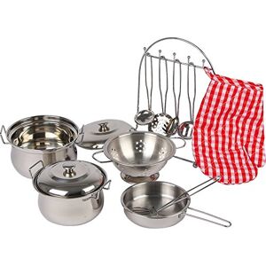 Set de Cuisine Super Chef Deluxe Rose avec Lumières et Sons pour Enfants Jouet Casseroles -LAF Set de Cuisine Super Chef Deluxe Rose avec Lumières et Sons pour Enfants Jouet Casseroles -LAF