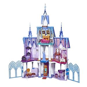 Disney La Reine des Neiges 2 L'Extraordinaire Château d'Arendelle d'Elsa et Anna 1m50 de haut 4 étages - Publicité