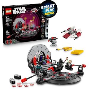 Lego Star Wars 75427 SMART Play : Duel dans la Salle du Trône et Chasseur A-Wing Jeu Interactif Tout-en-Un 2 SMART Briques, 5 Tags, 3 Minifigurines, Chargeur Cadeau Garçon, Fille 9 ans ou Adulte - Publicité Lego Star Wars 75427 SMART Play : Duel dans la Salle du Trône et Chasseur A-Wing Jeu Interactif Tout-en-Un 2 SMART Briques, 5 Tags, 3 Minifigurines, Chargeur Cadeau Garçon, Fille 9 ans ou Adulte - Publicité