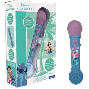 Lexibook , Disney Stitch, Microphone Lumineux pour Enfant, Jeu Musical, Haut-Parleur intégré, Effets Lumineux, mélodies de démonstration, Bleu, MIC80D - Publicité Lexibook , Disney Stitch, Microphone Lumineux pour Enfant, Jeu Musical, Haut-Parleur intégré, Effets Lumineux, mélodies de démonstration, Bleu, MIC80D - Publicité
