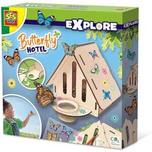 Creative Kit Hôtel à Papillons Enfant à Construire Activité Nature Éducative 6 Ans+ Abri Bois DIY Biodiversité Jardin Jouet Écologique STEM Nature & Sciences Idée Cadeau Biologiste - Publicité Creative Kit Hôtel à Papillons Enfant à Construire Activité Nature Éducative 6 Ans+ Abri Bois DIY Biodiversité Jardin Jouet Écologique STEM Nature & Sciences Idée Cadeau Biologiste - Publicité