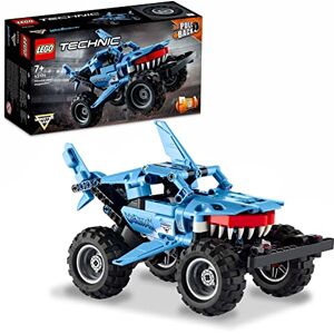 Lego 42134 Technic Monster Jam Megalodon, Jouet de Voiture, 2 en 1, Truck et Low Racer Lusca, Véhicule à Rétrofriction, pour Garçons et Filles - Publicité