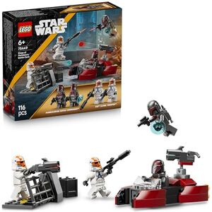 Lego Star Wars 75449 Pack de Combat Le Siège de Mandalore Jouet d'action avec Minifigurines de 2 Mandaloriens & 2 Clone Troopers Speeder & Pistolets Blasters Cadeau pour Garçon dès 6 Ans & Fans - Publicité Lego Star Wars 75449 Pack de Combat Le Siège de Mandalore Jouet d'action avec Minifigurines de 2 Mandaloriens & 2 Clone Troopers Speeder & Pistolets Blasters Cadeau pour Garçon dès 6 Ans & Fans - Publicité
