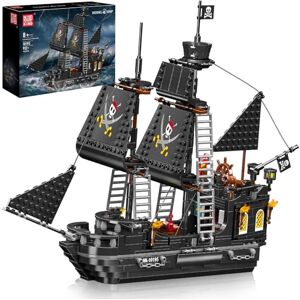Mould King Black Pearl 10195 Ensemble de briques de construction, 932 + pièces avec un design détaillé, cadeau pour les garçons et les filles à partir de 10 ans - Publicité Mould King Black Pearl 10195 Ensemble de briques de construction, 932 + pièces avec un design détaillé, cadeau pour les garçons et les filles à partir de 10 ans - Publicité