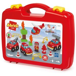 Ecoiffier Mallette Enfant Véhicules Pompier Camions Hélicoptère Personnage Et Accessoires Inclus Jeu d'imitation Dès 18 Mois Jouet pour Enfant 3359 Garantie France Origine - Publicité Ecoiffier Mallette Enfant Véhicules Pompier Camions Hélicoptère Personnage Et Accessoires Inclus Jeu d'imitation Dès 18 Mois Jouet pour Enfant 3359 Garantie France Origine - Publicité
