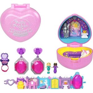 Polly Pocket Collector Compact with 2 Dolls, Keepsake Collection Royal Ball Jewelry Accessories Set, Collectible Toy with Unicorn Castle Theme - Publicité Polly Pocket Collector Compact with 2 Dolls, Keepsake Collection Royal Ball Jewelry Accessories Set, Collectible Toy with Unicorn Castle Theme - Publicité