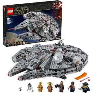 Lego Star Wars Faucon Millenium Jeu de Construction pour Enfants, Garçons et Filles, Maquette Vaisseau Spatial, 7 Figurines Dont Finn, Chewbacca, Lando, C-3PO, R2-D2, L'Ascension de Skywalker 75257 - Publicité