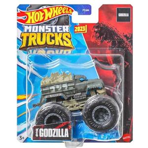 Mattel Monster Trucks Hot Wheels Die-Cast 1:64 Voitures, Véhicule:Godzilla - Publicité Mattel Monster Trucks Hot Wheels Die-Cast 1:64 Voitures, Véhicule:Godzilla - Publicité