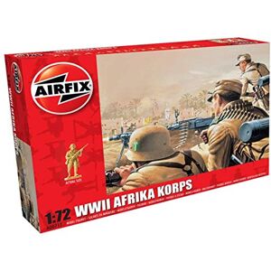 Airfix A00711 1/72 Figurine Allemande du Corps de la WWII Afrique Corps, Gris - Publicité Airfix A00711 1/72 Figurine Allemande du Corps de la WWII Afrique Corps, Gris - Publicité