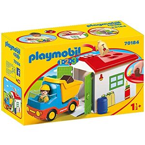 Playmobil 1.2.3 70184 Ouvrier avec Camion et Garage avec Un Personnage, Un Camion, Un Garage et des Accessoires Mes Premiers Apprendre en s'amusant pour Les Tout-Petits 18-36 Mois - Publicité Playmobil 1.2.3 70184 Ouvrier avec Camion et Garage avec Un Personnage, Un Camion, Un Garage et des Accessoires Mes Premiers Apprendre en s'amusant pour Les Tout-Petits 18-36 Mois - Publicité
