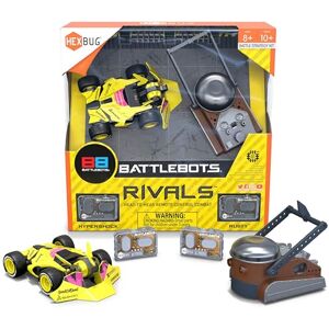 HEX BOTS HEXBUG BattleBots Rivals 6.0 Rusty and Hypershock, robots télécommandés pour enfants, jouets STEM pour garçons et filles à partir de 8 ans, piles incluses - Publicité HEX BOTS HEXBUG BattleBots Rivals 6.0 Rusty and Hypershock, robots télécommandés pour enfants, jouets STEM pour garçons et filles à partir de 8 ans, piles incluses - Publicité