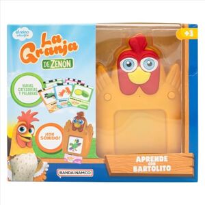 BANDAI GM85006 Tablette éducative d'apprentissage avec Bartolito La Ferme de Zenón Jouet interactif pour Enfants avec Cartes éducatives (français Non Garanti) - Publicité BANDAI GM85006 Tablette éducative d'apprentissage avec Bartolito La Ferme de Zenón Jouet interactif pour Enfants avec Cartes éducatives (français Non Garanti) - Publicité