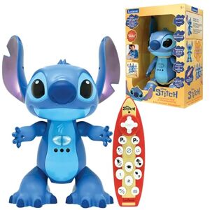 Lexibook , Disney Stitch, Jouet Interactif Bilingue Français Néerlandais, Télécommande et Contrôle Gestuel, Réagit au Toucher, Programmable, Deux Vitesses, Bleu, STITCHi10 - Publicité Lexibook , Disney Stitch, Jouet Interactif Bilingue Français Néerlandais, Télécommande et Contrôle Gestuel, Réagit au Toucher, Programmable, Deux Vitesses, Bleu, STITCHi10 - Publicité