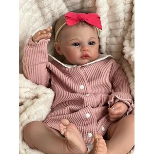 BNNPUU Poupée Reborn Fille Reborn Bébé Corps en Tissu Doux comme Un Vrai bébé Poupées de 18 Pouces Faites à la Main Reborn Baby Doll Yeux Ouverts Vrai Poupon - Publicité BNNPUU Poupée Reborn Fille Reborn Bébé Corps en Tissu Doux comme Un Vrai bébé Poupées de 18 Pouces Faites à la Main Reborn Baby Doll Yeux Ouverts Vrai Poupon - Publicité