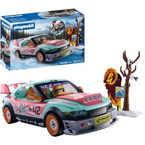 Playmobil Cars Voiture de Rallye Voiture modifiée avec Barre de Protection et aileron arrière Jouet pour Enfants à partir de 4 Ans 72062 - Publicité Playmobil Cars Voiture de Rallye Voiture modifiée avec Barre de Protection et aileron arrière Jouet pour Enfants à partir de 4 Ans 72062 - Publicité
