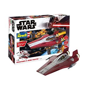 Revell Build & Play Star Wars 06770 Maquette à Construire Resistance A Wing Fighter, échelle 1/44, 6770, Rouge - Advertising