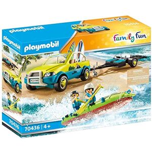 Playmobil Voiture avec canoë Multicolore 70436 de 4 Ans - Publicité Playmobil Voiture avec canoë Multicolore 70436 de 4 Ans - Publicité