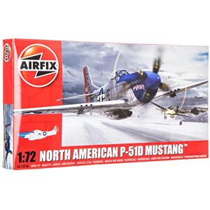 Airfix Kit de maquette en plastique A01004 North American P-51D Mustang à l'échelle 1:72, série 1 - Publicité Airfix Kit de maquette en plastique A01004 North American P-51D Mustang à l'échelle 1:72, série 1 - Publicité