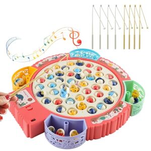 Aischens Jeux de Pêche Électriques, Jeu de Pêche à la Ligne avec 55 Poissons et 8 Cannes à Pêche, Jouet de Pêche Musical avec Plateforme, Jeu Magnétique Cadeau pour Enfant Garçons Filles 3-6 Ans - Publicité Aischens Jeux de Pêche Électriques, Jeu de Pêche à la Ligne avec 55 Poissons et 8 Cannes à Pêche, Jouet de Pêche Musical avec Plateforme, Jeu Magnétique Cadeau pour Enfant Garçons Filles 3-6 Ans - Publicité