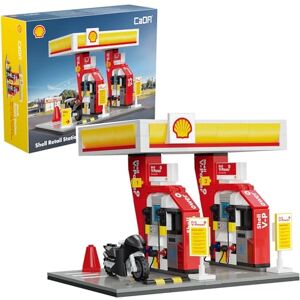 CaDA Shell 927DE66028 Mini Set de Construction 305 pièces + 8 pièces avec lumières LED - Publicité CaDA Shell 927DE66028 Mini Set de Construction 305 pièces + 8 pièces avec lumières LED - Publicité