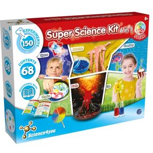 Science4you Super Science Kit 6 en 1 Jouet Scientifique éducatif STEM - Publicité Science4you Super Science Kit 6 en 1 Jouet Scientifique éducatif STEM - Publicité
